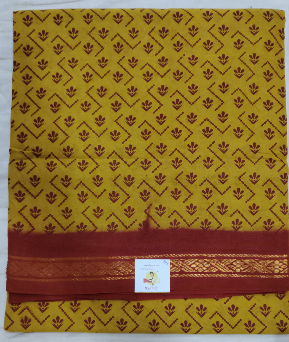 Sungudi cotton 6 yards
