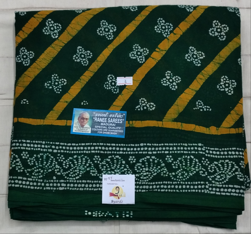 Ranee voyal saree 10.5yardz(9.5mtrs)