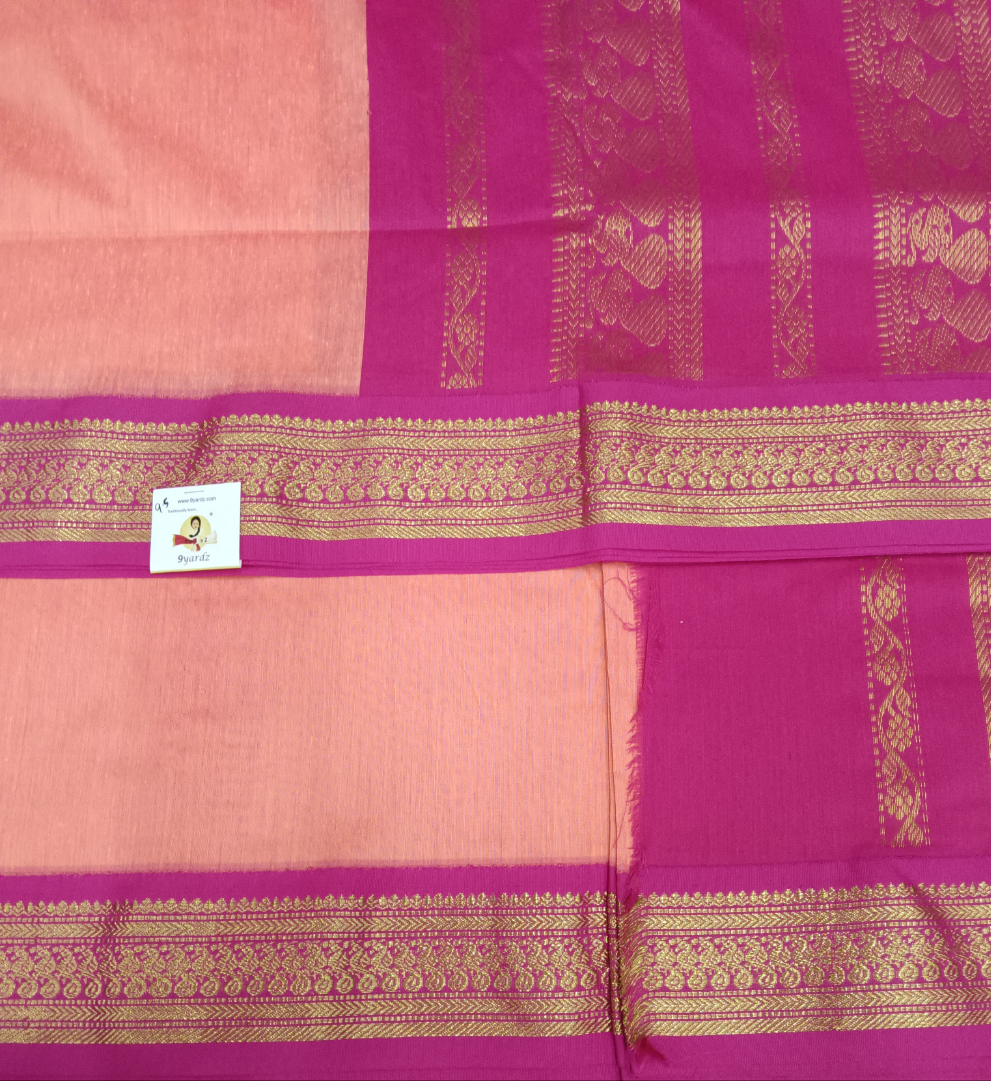 Kalyani Cotton Plain 9.5yardz