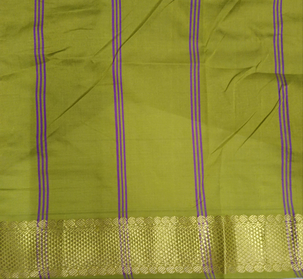 Readymade Madisar- Semi Silk Cotton Iyer