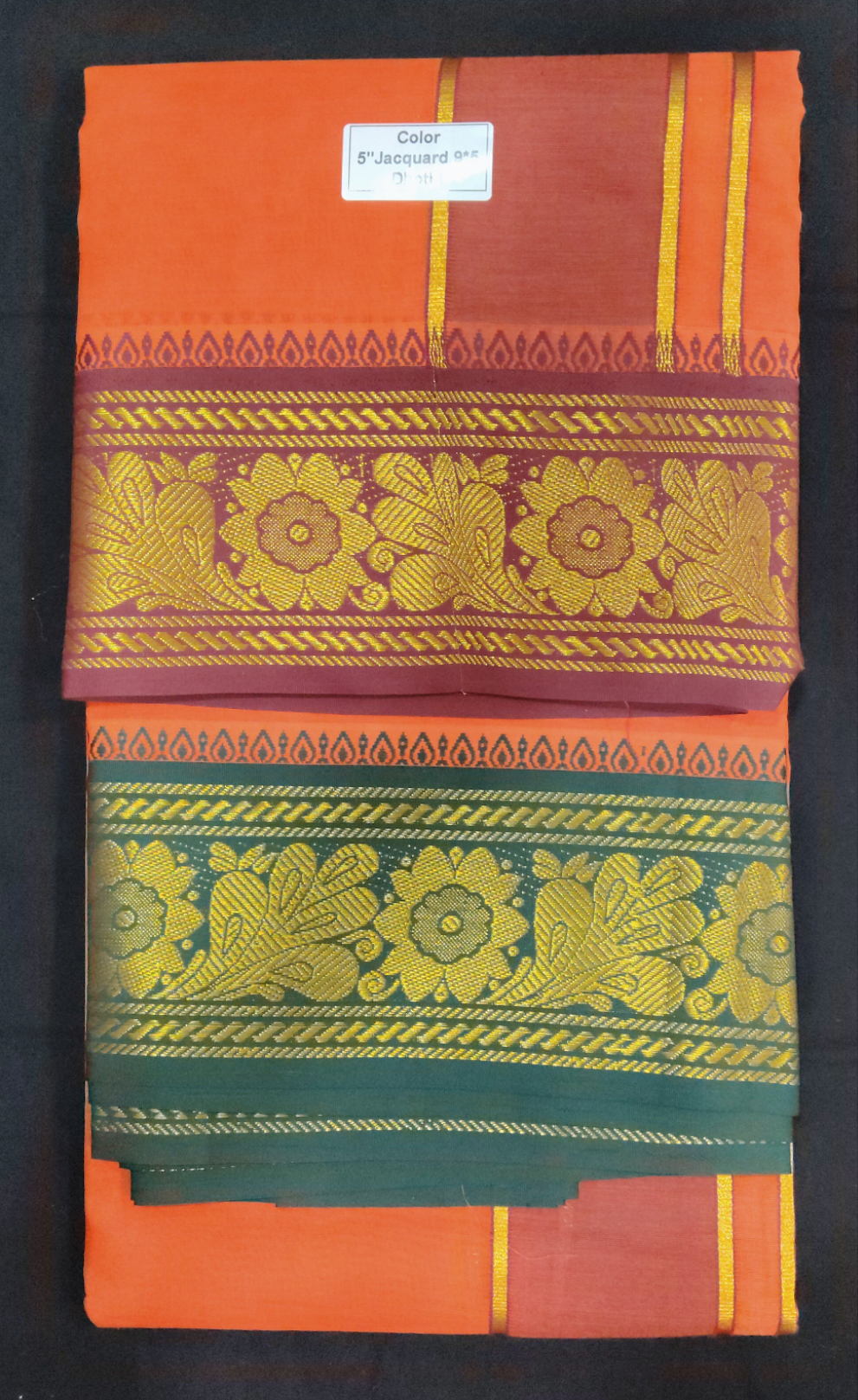 Cotton Colour  Dhothi 9*5