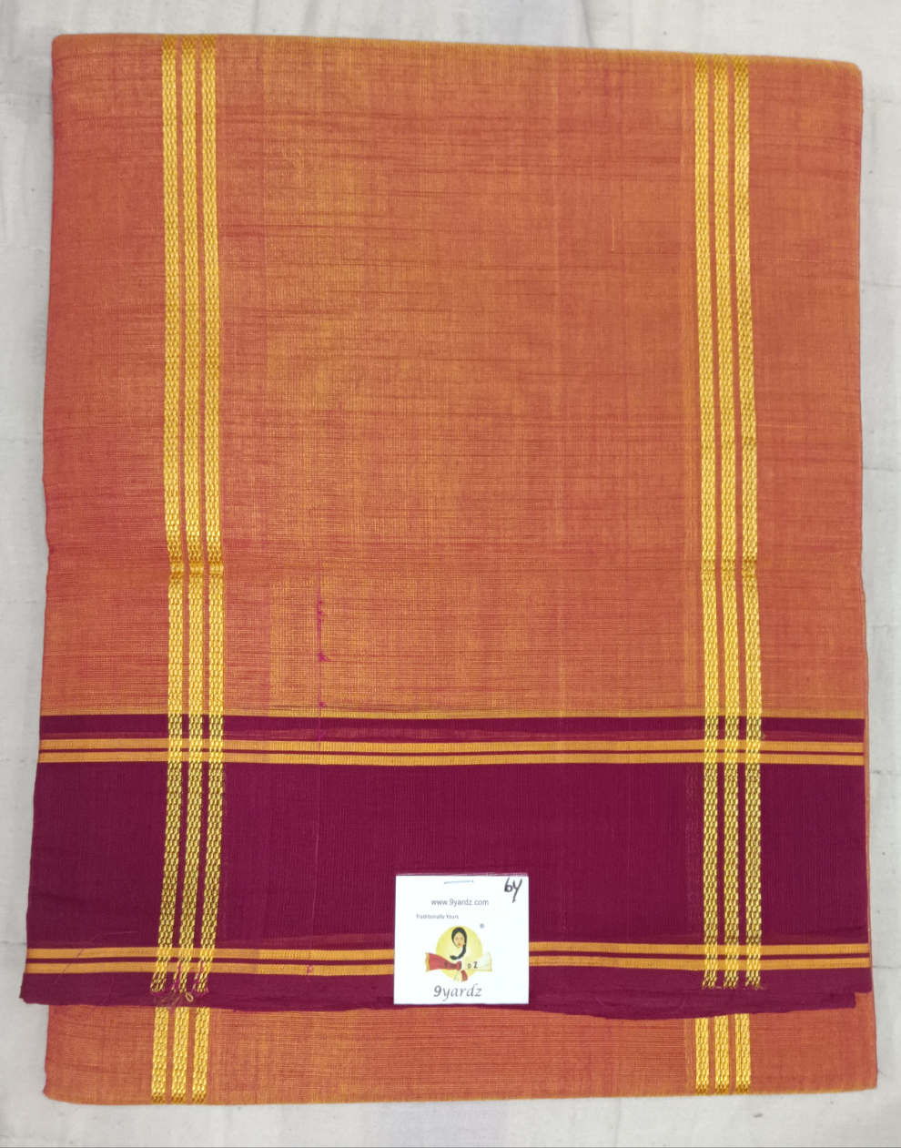 Devendra 6 yards Plain