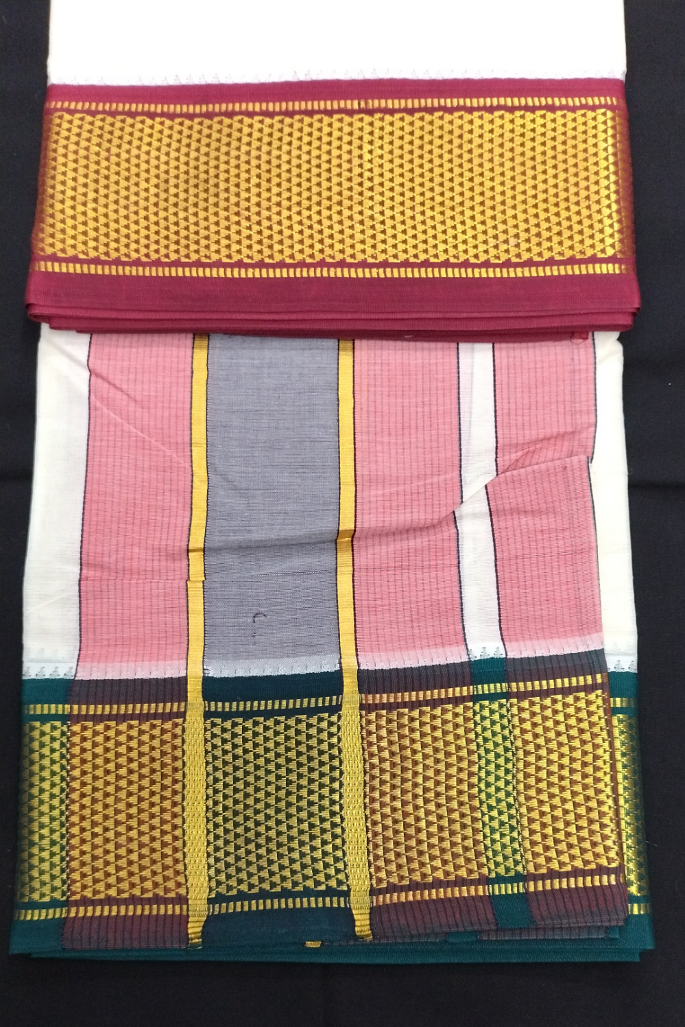 Pure cotton Muhurtham dhoti 9*5 KM