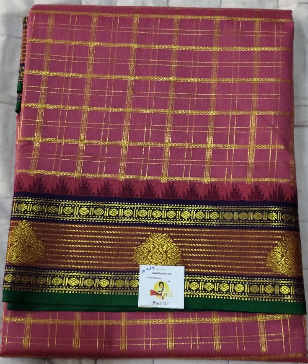 Akshaya cotton 10.25 yards madisar