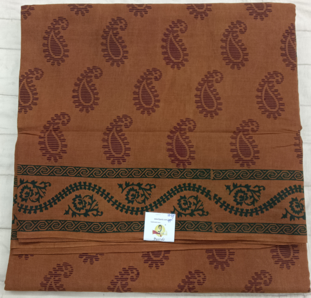Sungudi cotton 10.5yards 49"