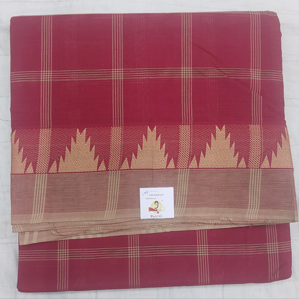 Chettinadu / Karaikudi cotton 10yards madisar