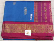 Load image into Gallery viewer, Semi silk Plain Korvai 6Yards