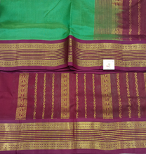 Load image into Gallery viewer, Pure silk cotton -Korvai 10yards madisar