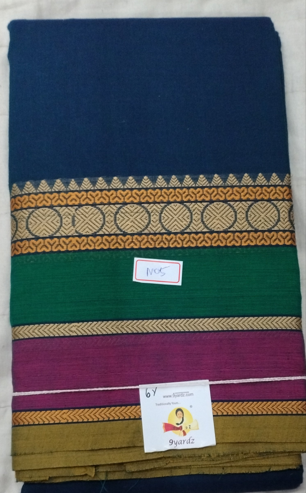 Chettinadu cotton 6yards