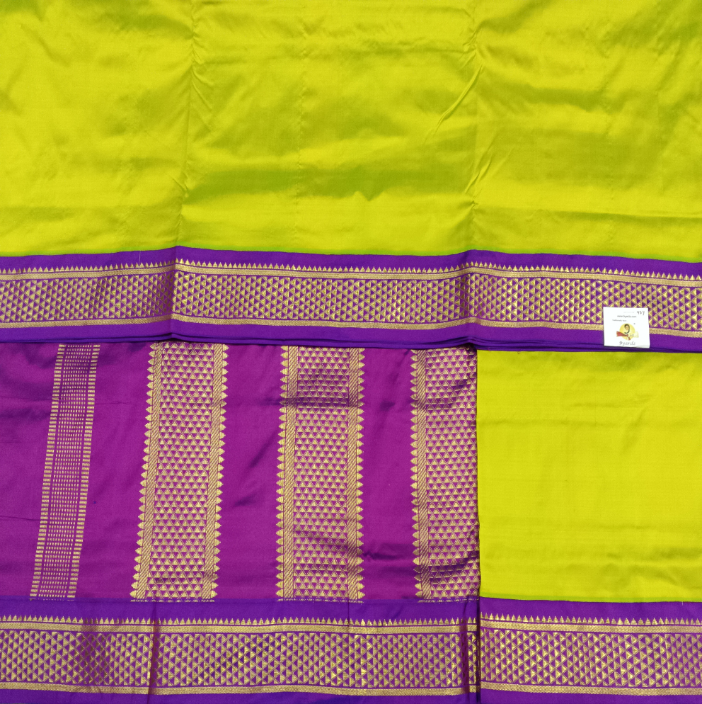 Pure silk 9.5yardz  saree