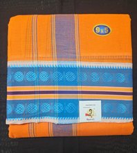 Load image into Gallery viewer, Nagari Cotton Colour Dhoti 9*5