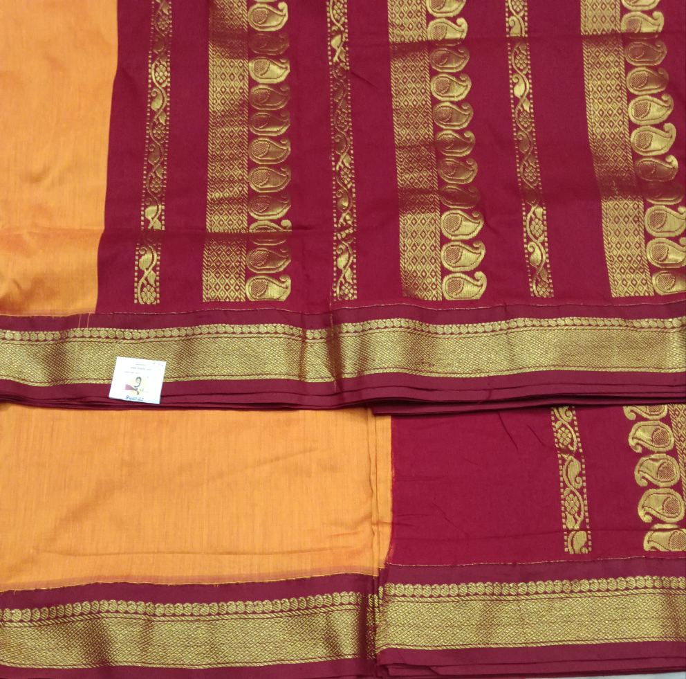 Kalyani Cotton Plain 9.5yardz