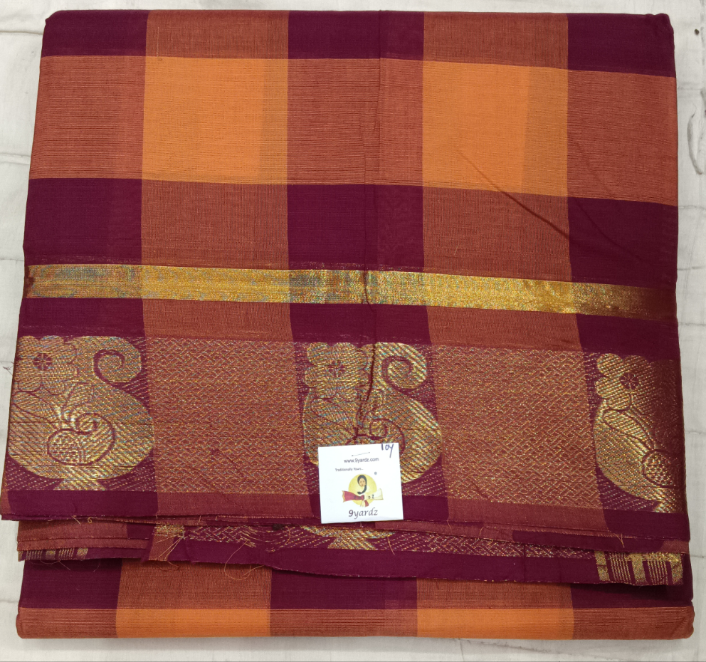 Chettinadu / Karaikudi cotton 10yards madisar