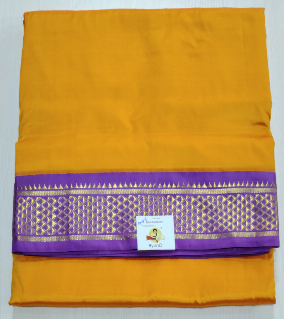 Pure silk madisar 9.5yards