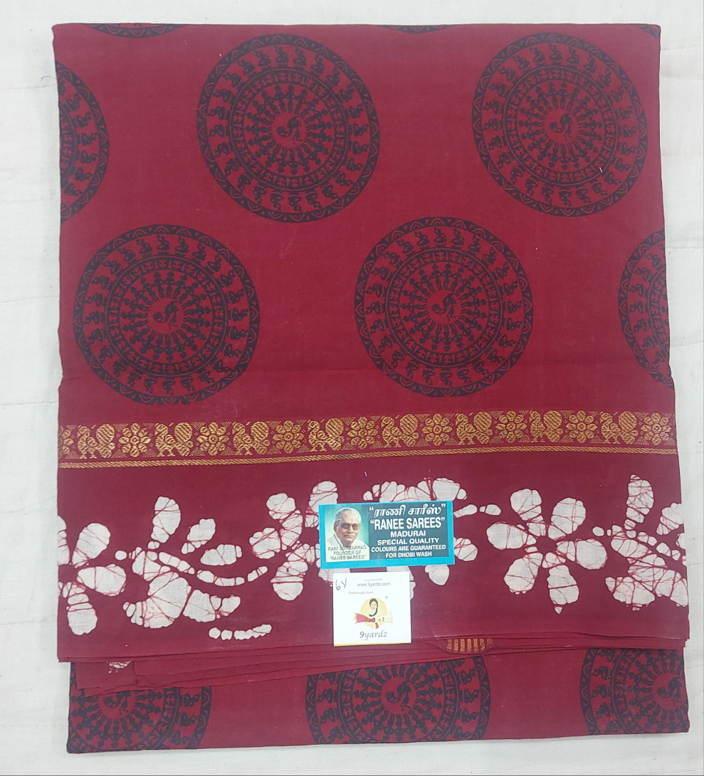 Ranee voile sarees 6yardz