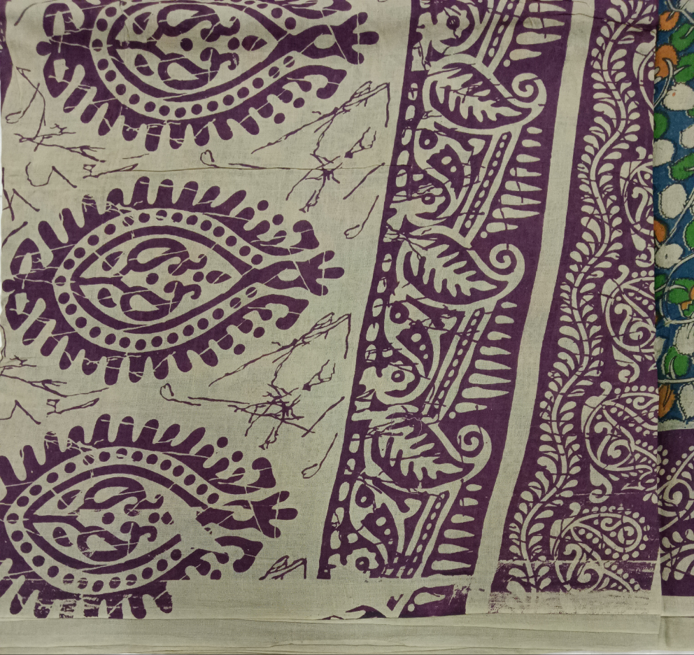 Sungudi cotton 10.5yards 49"