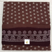 Load image into Gallery viewer, Sungudi cotton 10.5yards 49&quot;