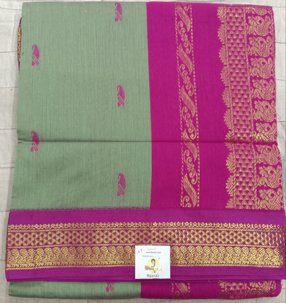 Kalyani Cotton Butta  9.5yardz
