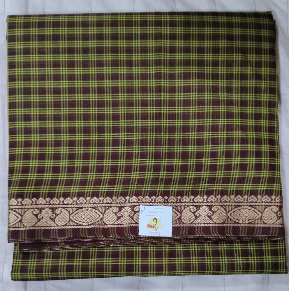 Chettinadu / Karaikudi cotton 10. yards madisar
