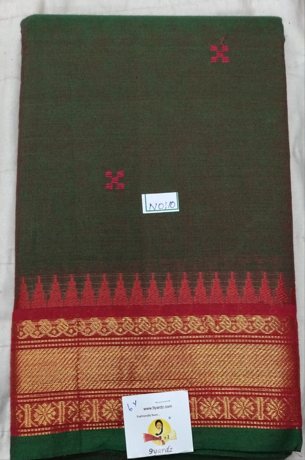 Chettinadu cotton 6yards