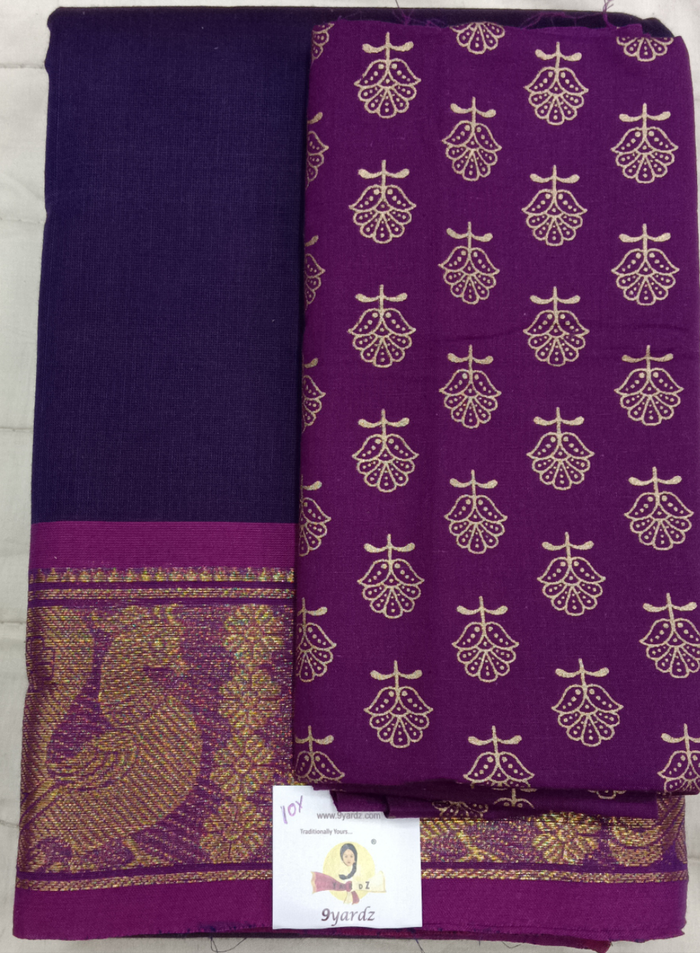 Arupukottai cotton 10 yards madisar