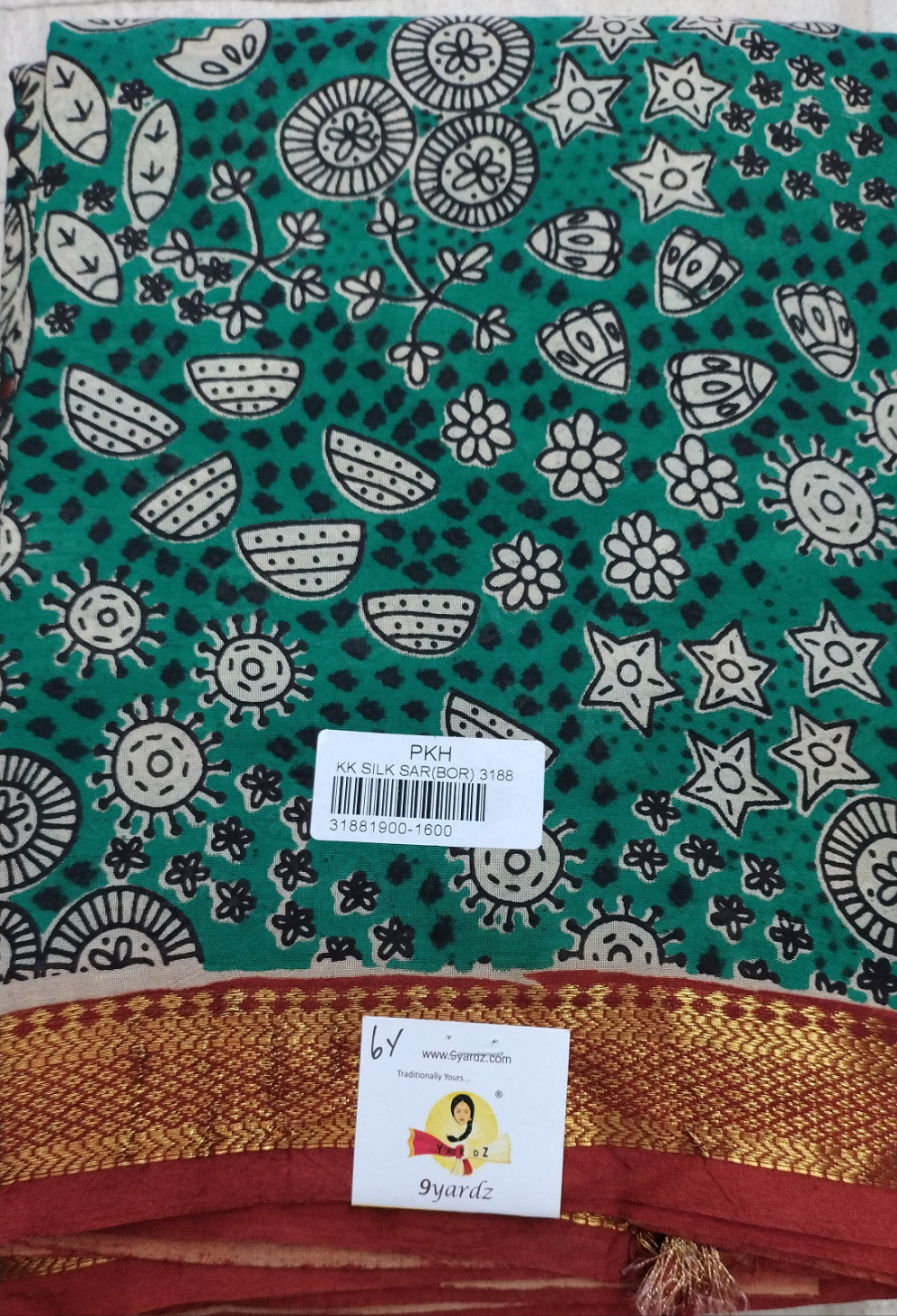 Kalamkari Silk 6yardz