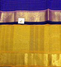 Load image into Gallery viewer, Pure silk cotton- Theard kattam with butta, 10yards (madisar)