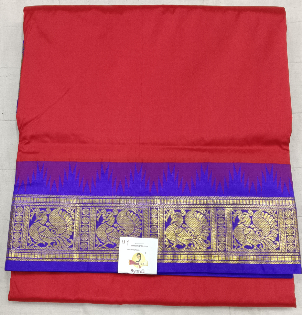Pure silk 11yardz  saree