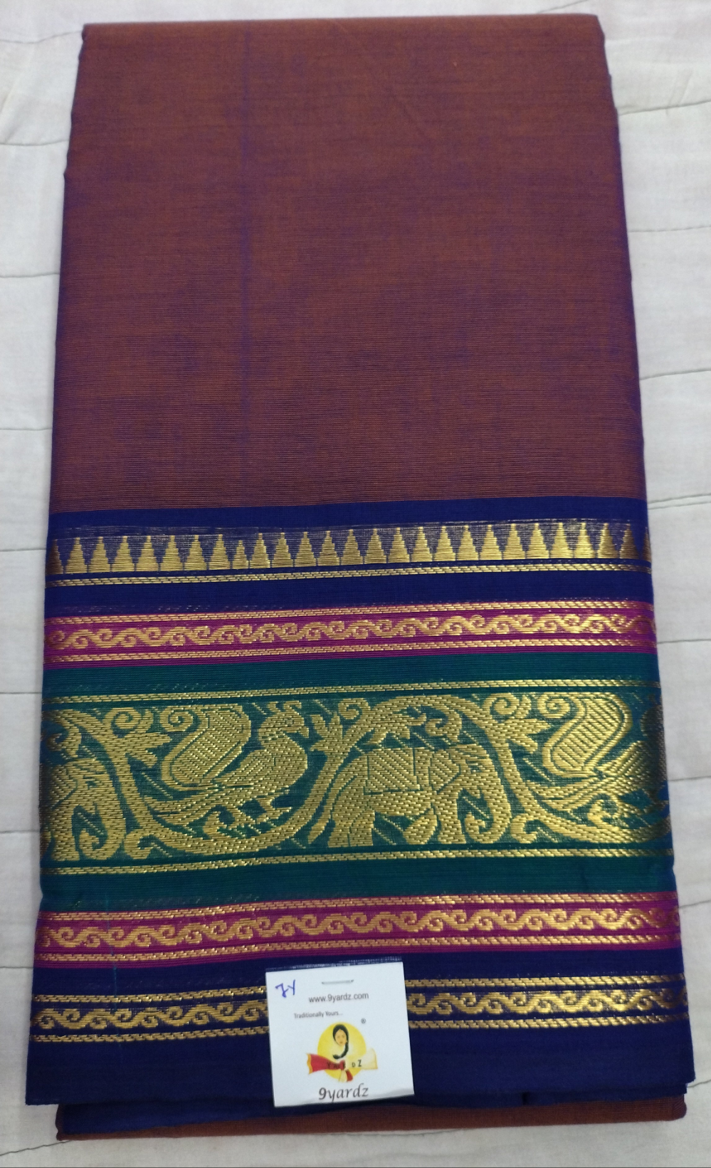 Chettinadu cotton 7yardz