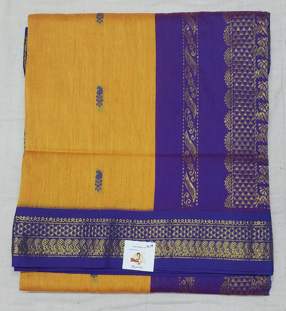 Kalyani Cotton Butta  9.5yardz