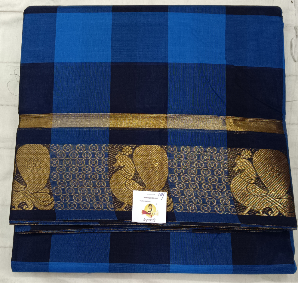 Chettinadu / Karaikudi cotton 10yards madisar