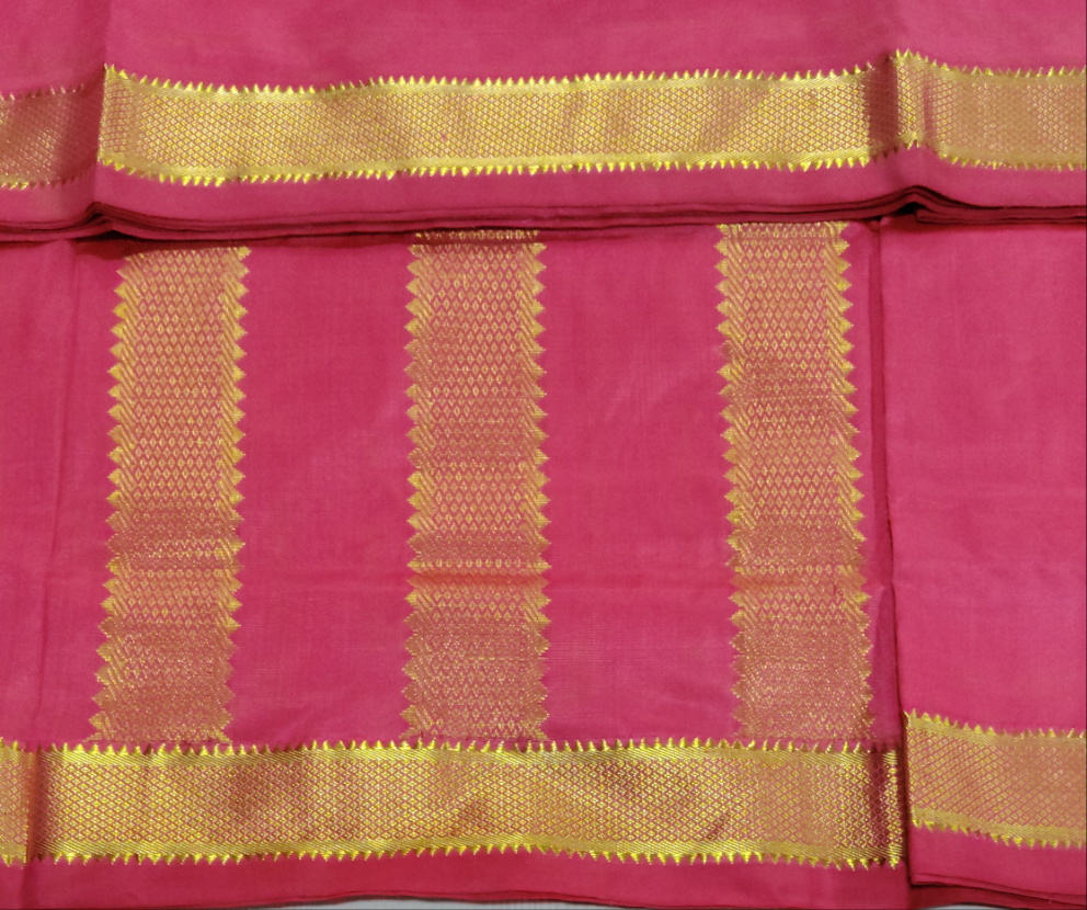 Pure silk madisar 9.5yards
