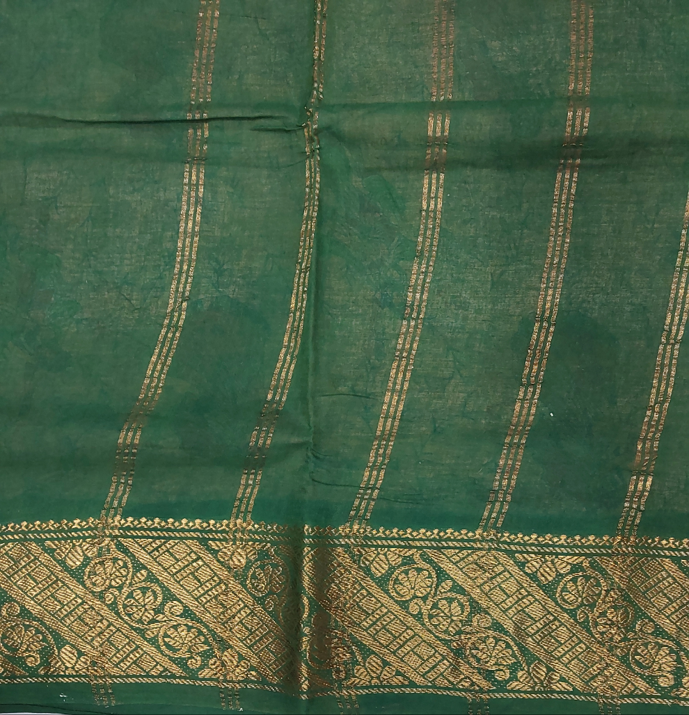 Kalamkari Printed Sungudi 10 yards