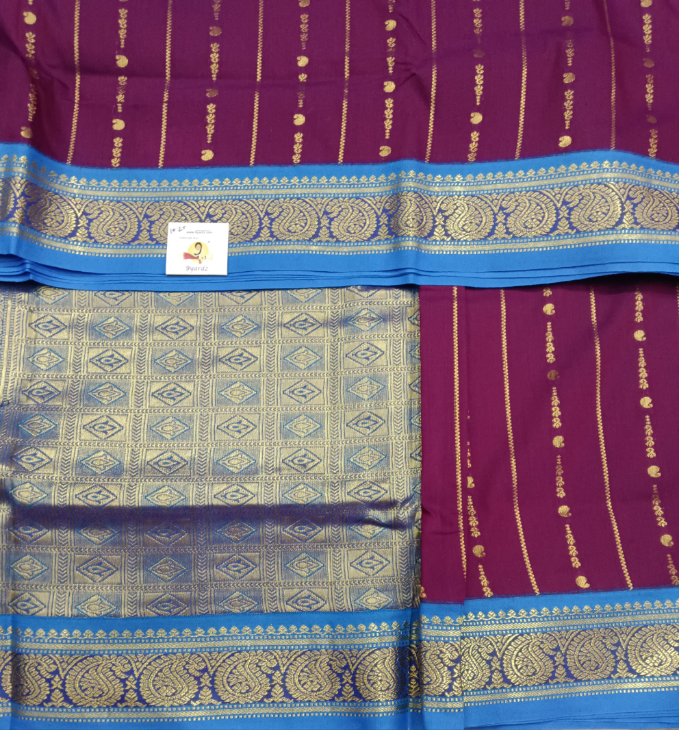 Akshaya cotton 10.25 yards madisar