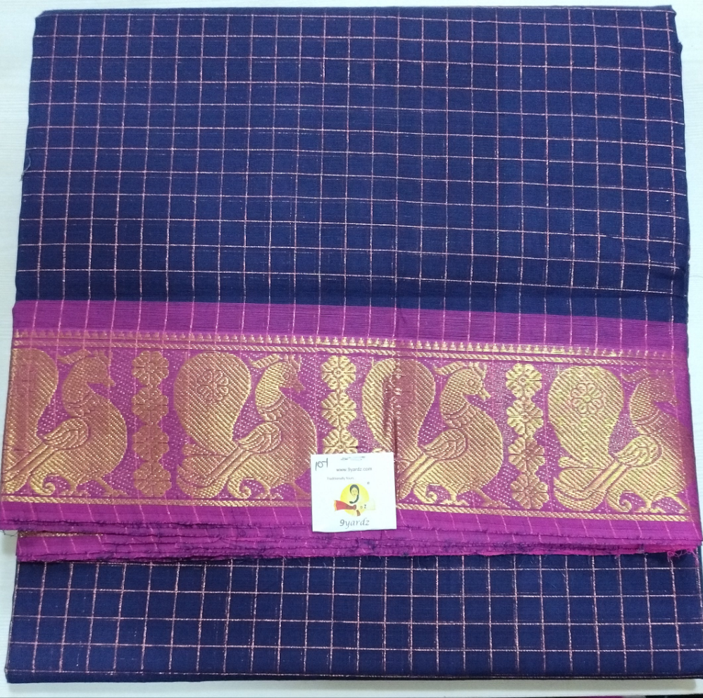 Chettinadu / Karaikudi cotton 10yards madisar