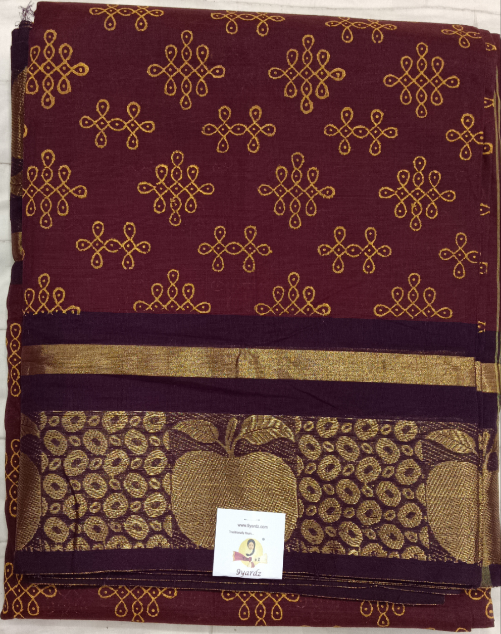 Arupukottai cotton Printed 10 yards madisar