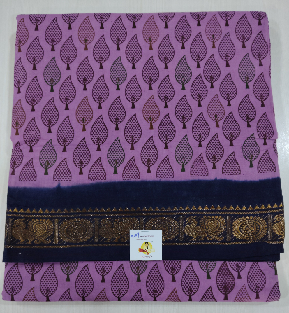 Sungudi cotton 9.5 yards madisar