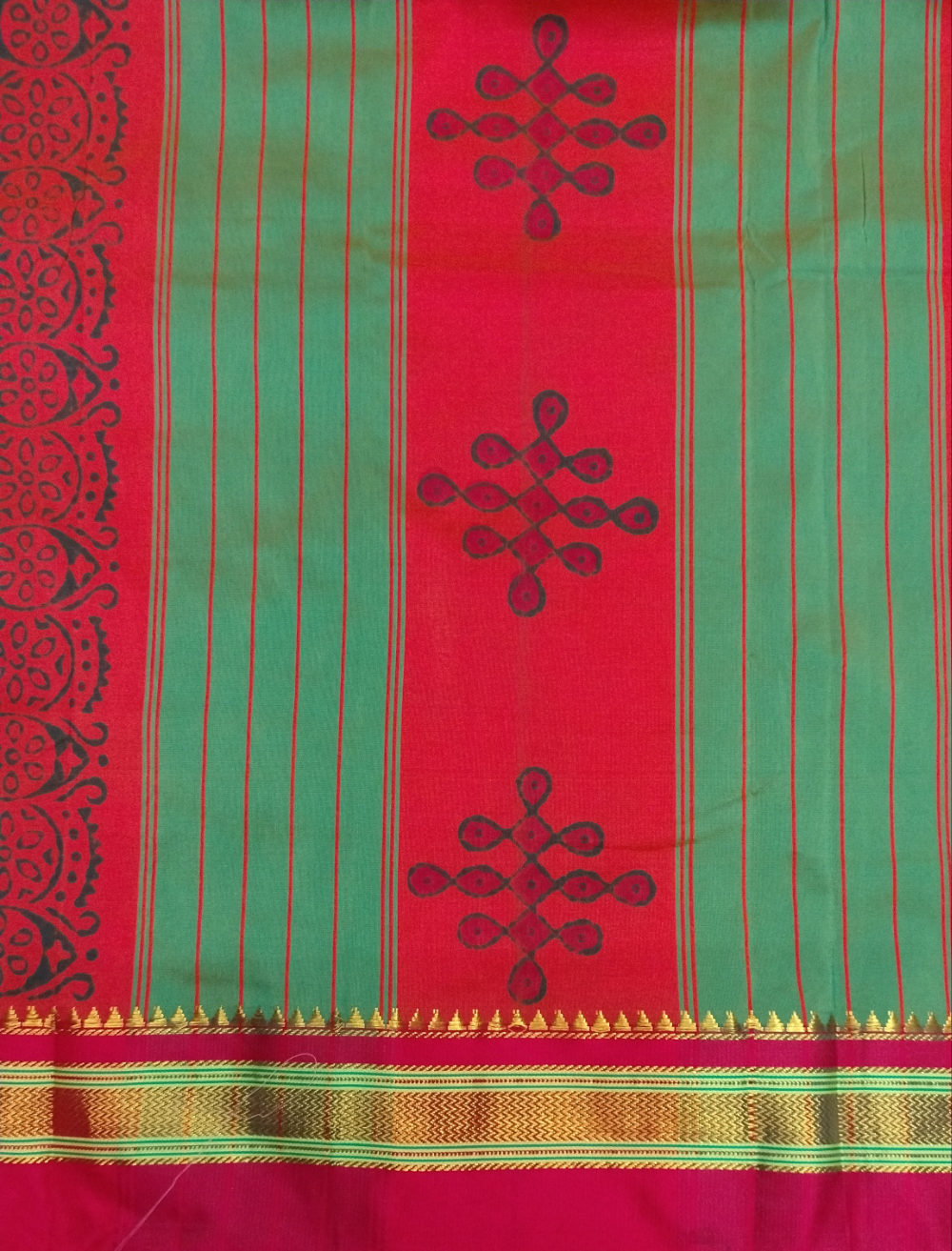 Ikkal sarees madisar Printed 10yardz