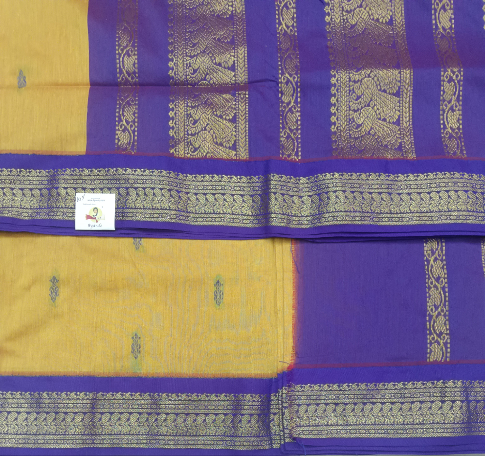 Kalyani Cotton Butta  9.5yardz