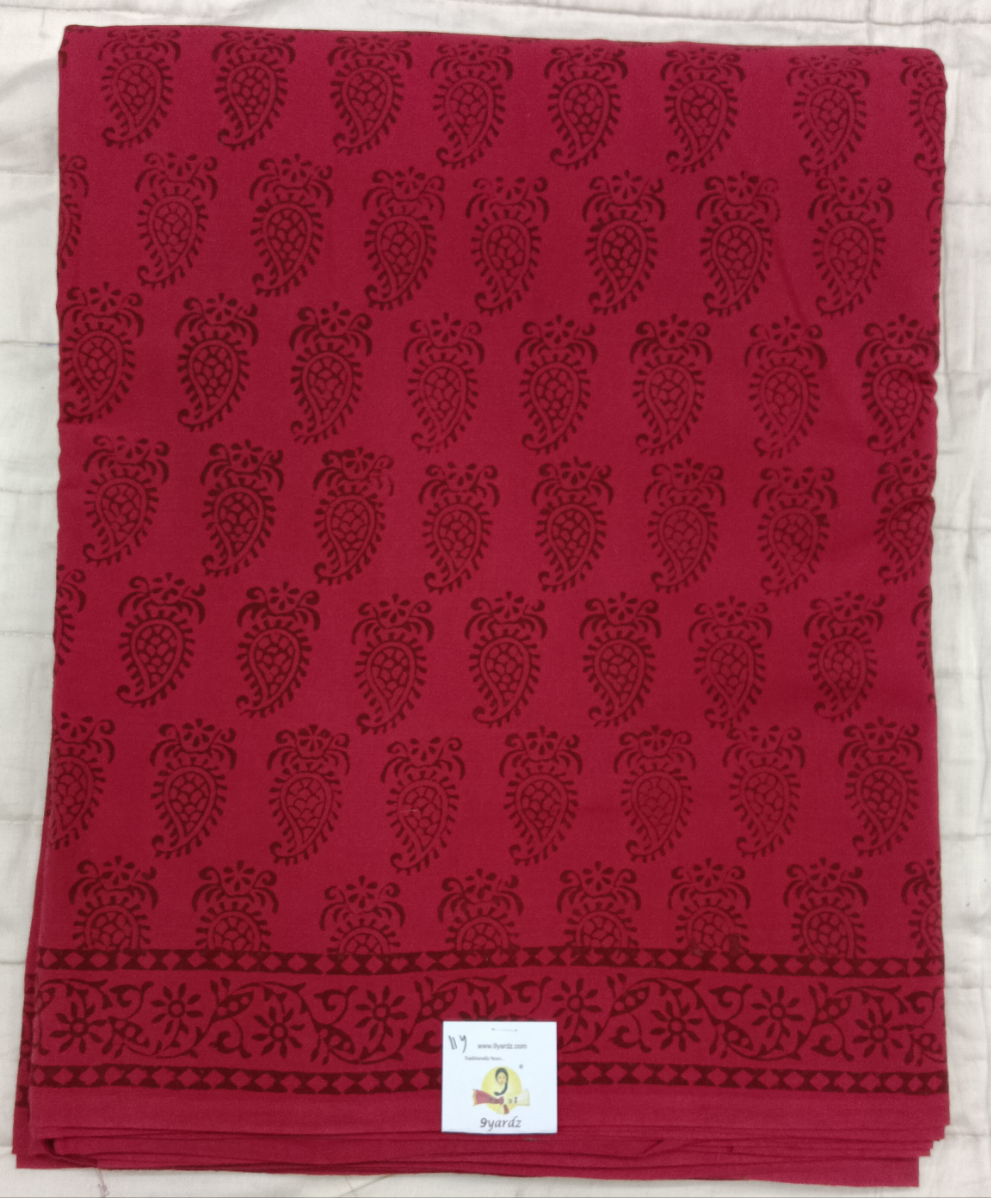 Baag/soft cotton Madisar 11 yards