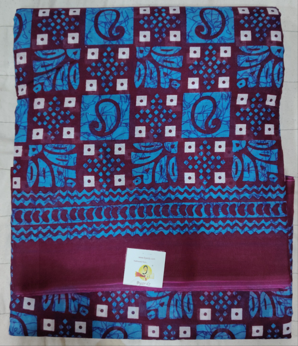 Erode cotton 10.5 yards Madisar