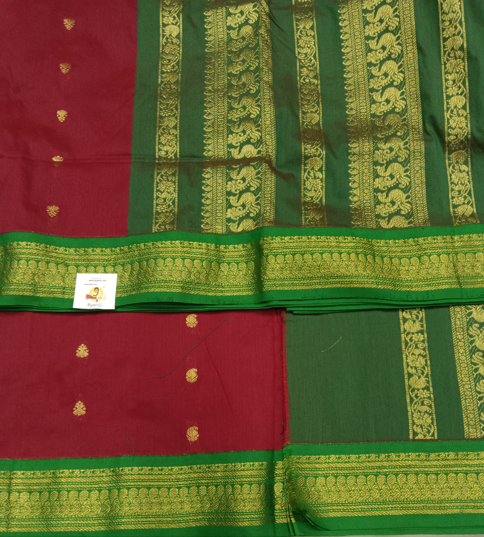 Kalyani Cotton Butta  9.5yardz