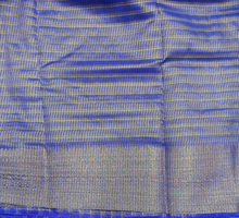 Load image into Gallery viewer, Mysore crepe silk checked (synthetic)