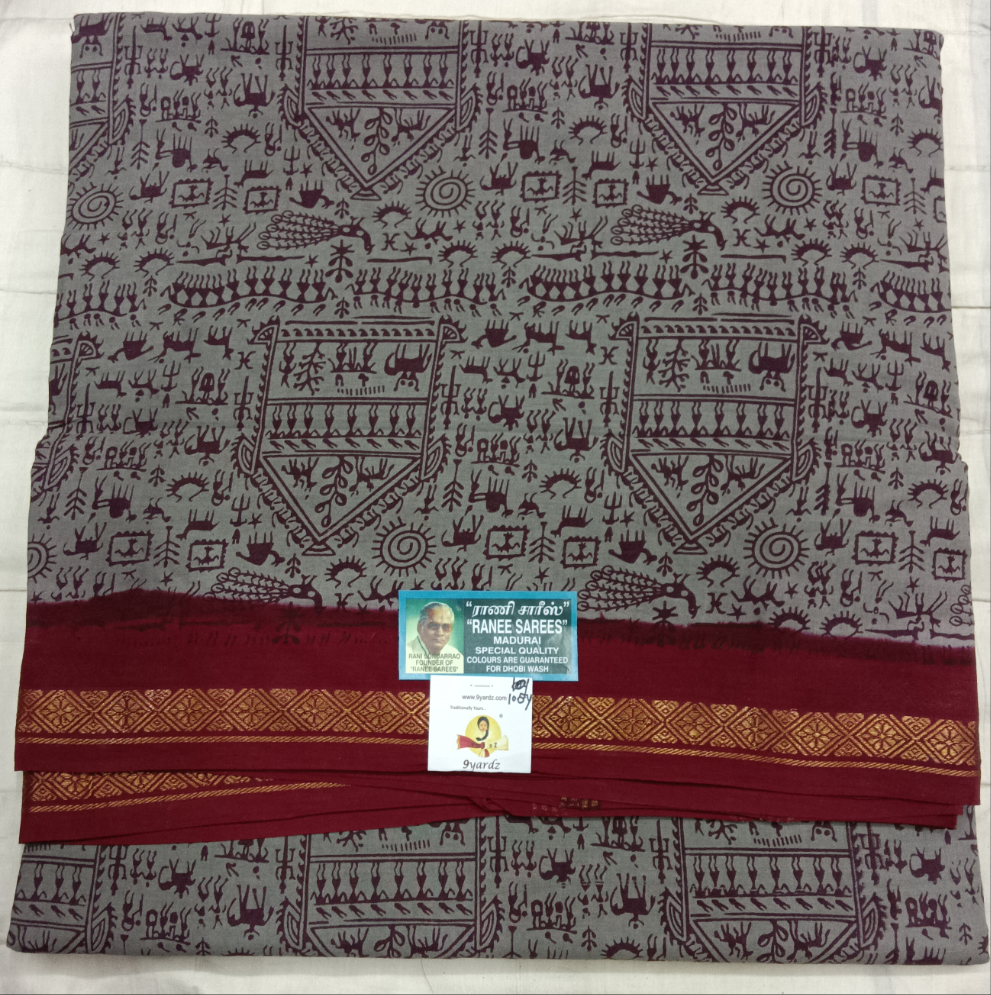 Ranee voyal saree 10.5yardz(9.5mtrs)