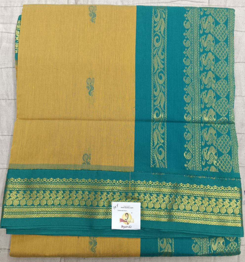 Kalyani Cotton Butta  9.5yardz