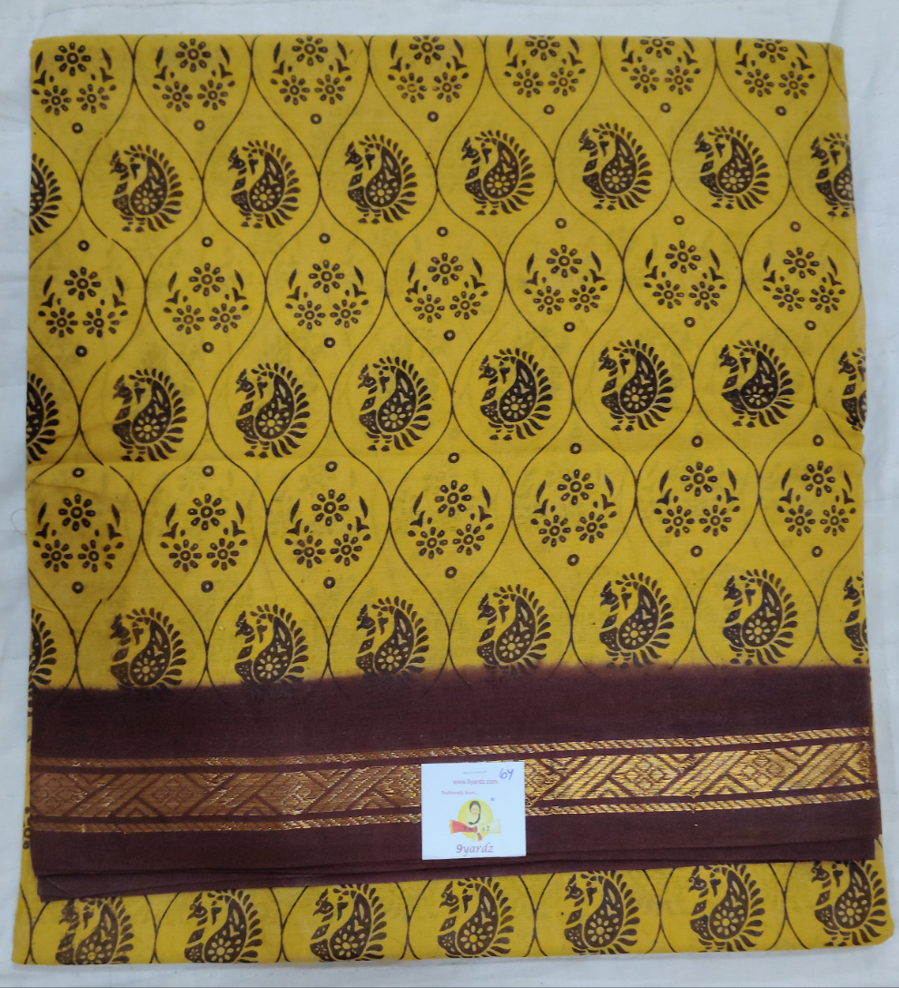 Sungudi cotton 6 yards