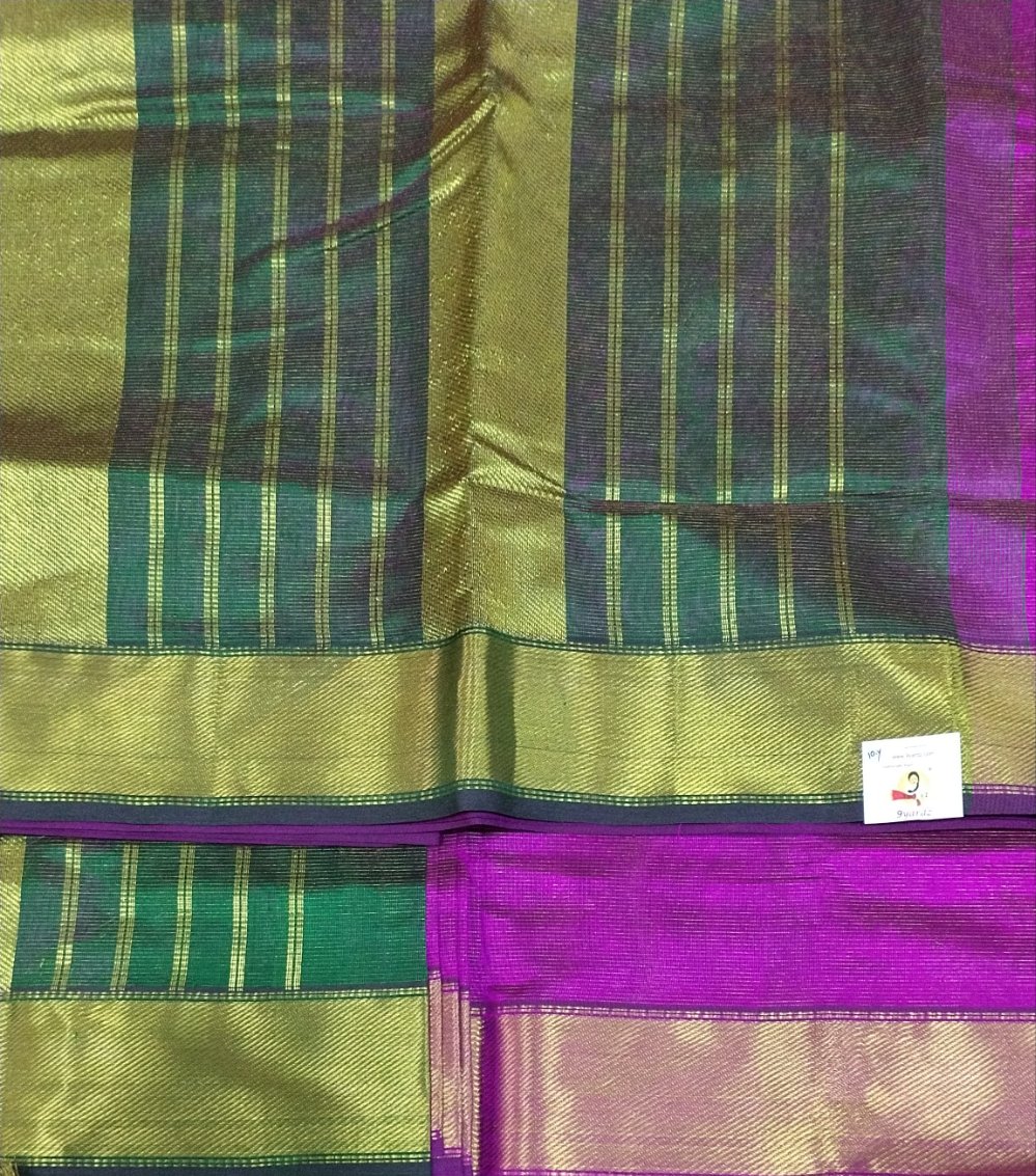 Pure silk cotton Vairaoosi 10yards madisar
