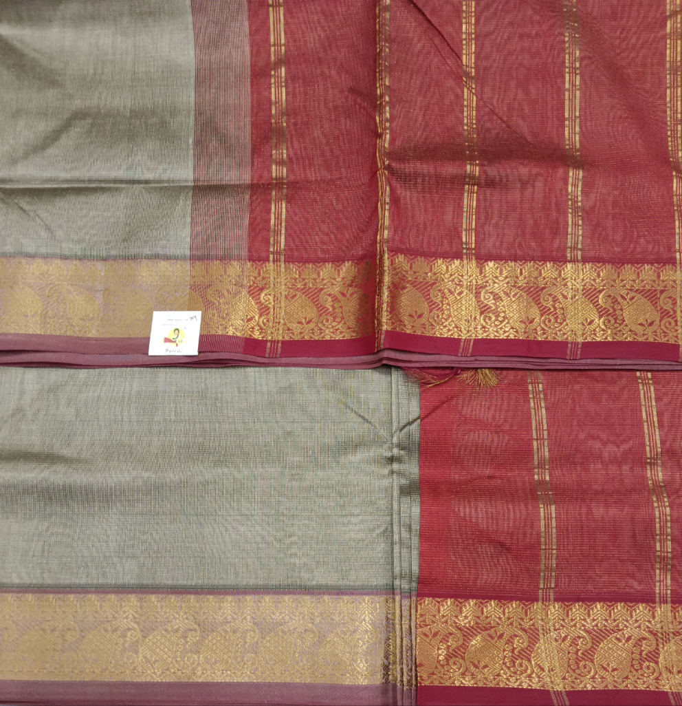 Pure silk cotton Vairaoosi 10yards madisar