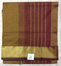 Load image into Gallery viewer, Pure silk cotton Vairaoosi 10yards madisar