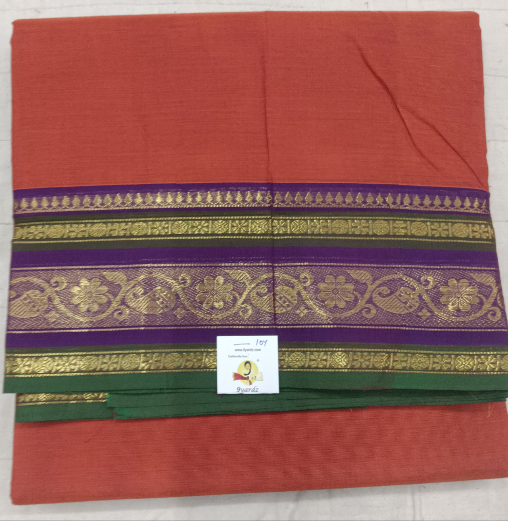 Chettinadu / Karaikudi cotton 10yardz madisar